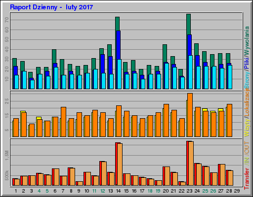 Raport Dzienny -  luty 2017