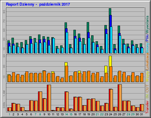 Raport Dzienny -  październik 2017