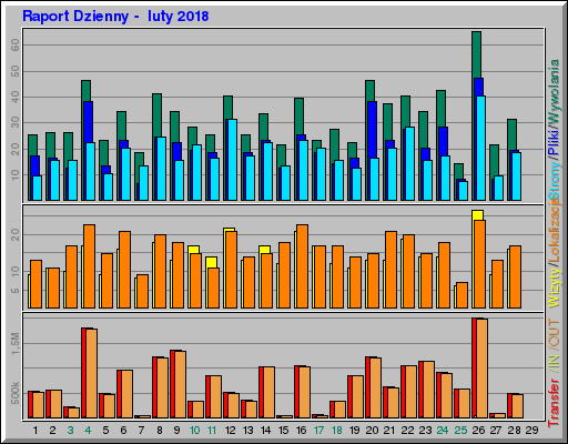 Raport Dzienny -  luty 2018