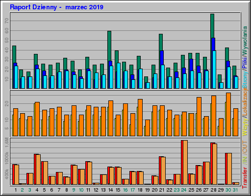 Raport Dzienny -  marzec 2019