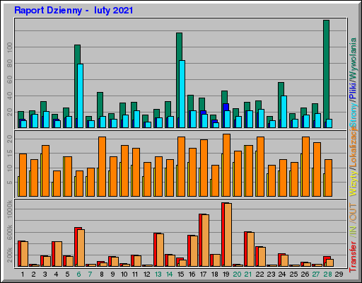 Raport Dzienny - luty 2021 Raport Dzienny - luty 2021