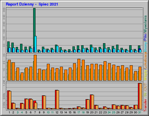 Raport Dzienny -  lipiec 2021