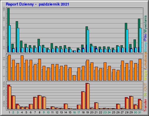 Raport Dzienny -  październik 2021