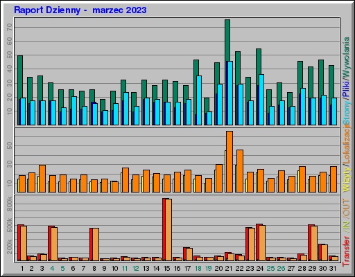 Raport Dzienny -  marzec 2023