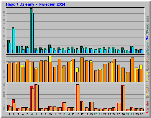 Raport Dzienny -  kwiecień 2024