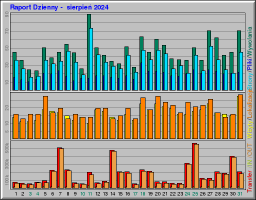 Raport Dzienny - sierpieĹ 2024 Raport Dzienny - sierpieĹ 2024