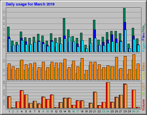 Raport Dzienny -  marzec 2019