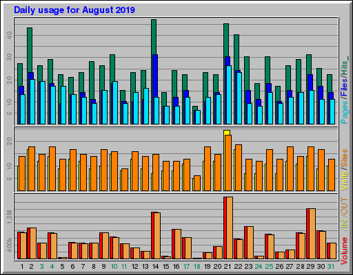 Raport Dzienny -  sierpień 2019