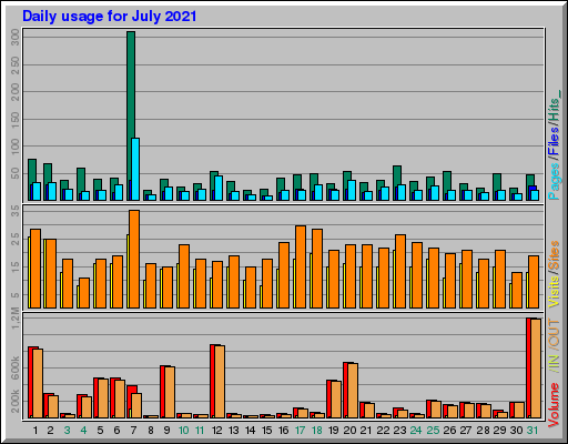 Raport Dzienny -  lipiec 2021