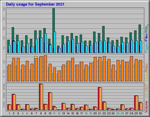 Raport Dzienny -  wrzesień 2021