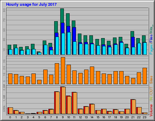 Raport Godzinowy - lipiec 2017 Raport Godzinowy - lipiec 2017