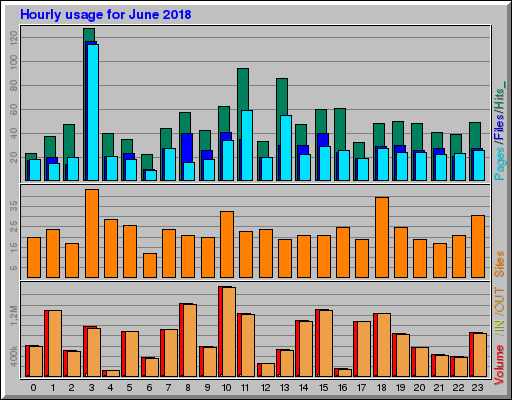 Raport Godzinowy - czerwiec 2018 Raport Godzinowy - czerwiec 2018