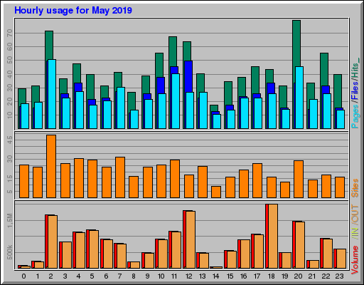 Raport Godzinowy -  Maj 2019