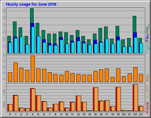 Raport Godzinowy -  czerwiec 2019