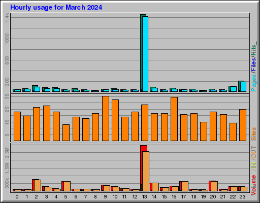 Raport Godzinowy -  marzec 2024