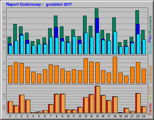 Raport Godzinowy -  grudzień 2017