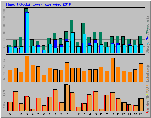 Raport Godzinowy -  czerwiec 2018