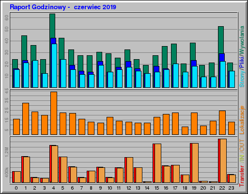 Raport Godzinowy -  czerwiec 2019