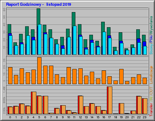 Raport Godzinowy -  listopad 2019