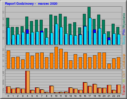 Raport Godzinowy -  marzec 2020