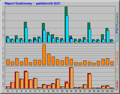 Raport Godzinowy -  październik 2021
