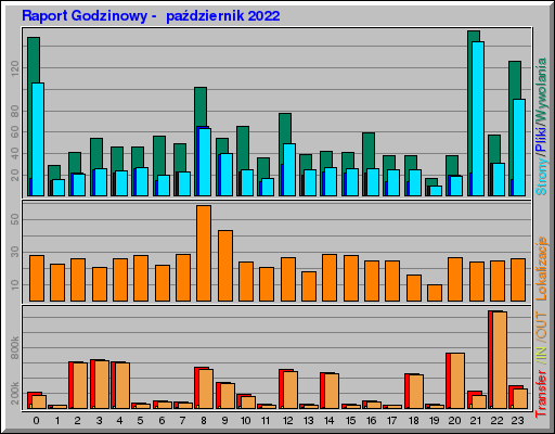 Raport Godzinowy -  październik 2022