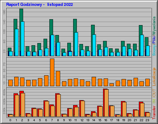Raport Godzinowy -  listopad 2022