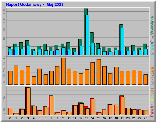 Raport Godzinowy -  Maj 2023