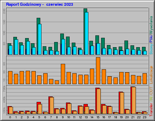 Raport Godzinowy -  czerwiec 2023