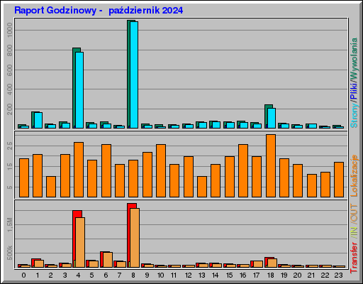 Raport Godzinowy -  październik 2024