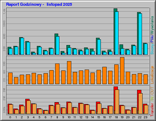 Raport Godzinowy - listopad 2025 Raport Godzinowy - listopad 2025
